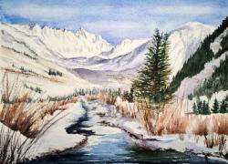 Gore Range in Winter